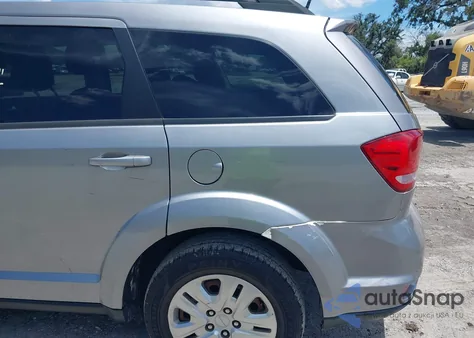 2019 Dodge Journey Se из США, поврежденный, VIN 3C4PDCBB7KT863841